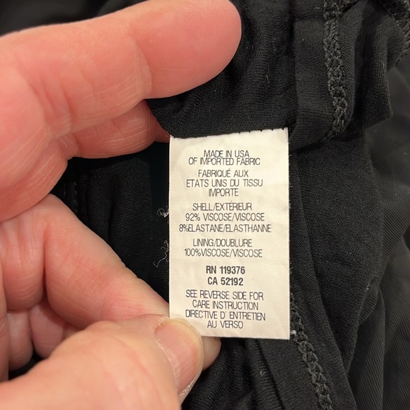 EUC Simple black midi length fully lined sleeveless dress from Helmut Lang - Picture 12 of 13